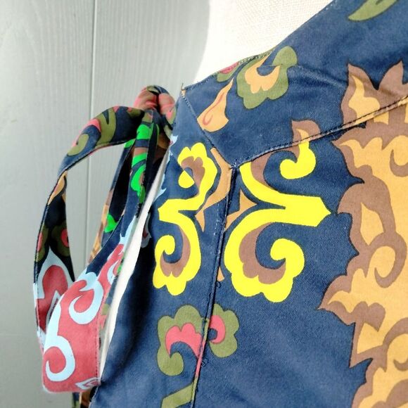 Gretchen Scott Apron Turkish Delight Womens Kitchen Long Adjustable Colorful - Picture 5 of 11